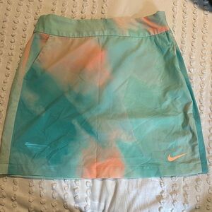 Nike Pastel Tie-Dye Golf Skirt